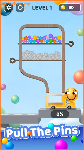 Ball Journey - Pull Pins Out screenshot