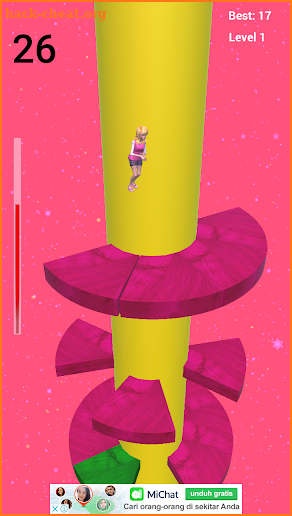 Ball Jump Tower Colors screenshot