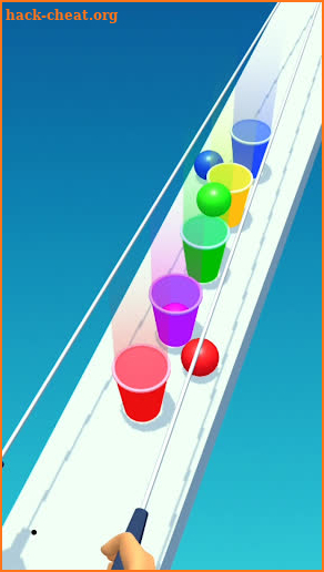 Ball Sort & Pole Rails screenshot