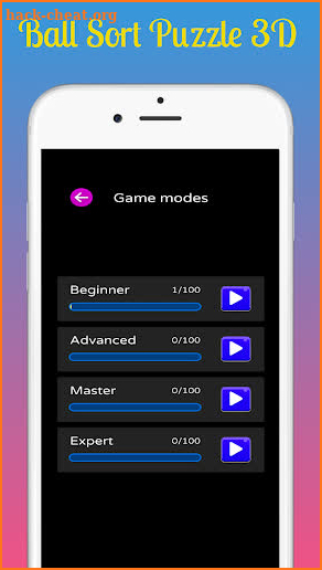 Ball Sort Puzzle 3D 2020 screenshot