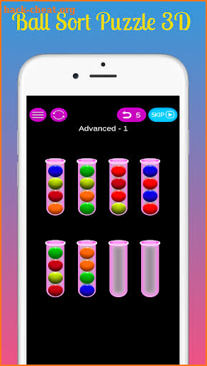 Ball Sort Puzzle 3D 2020 screenshot