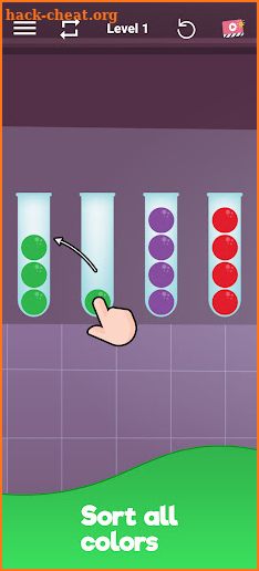 Ball Sort Puzzle Game - Bubble screenshot