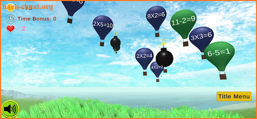 Balloon Math Mania screenshot