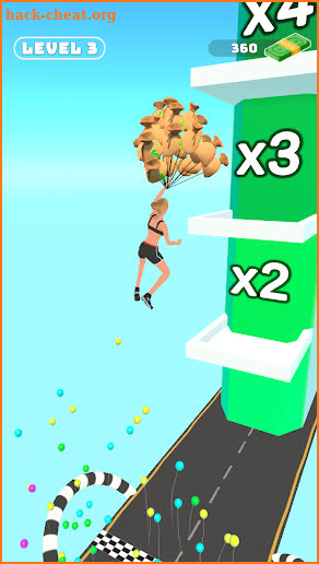 Balloon Rush 3D screenshot