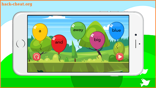 Balloon sight words vocabulary Kids screenshot