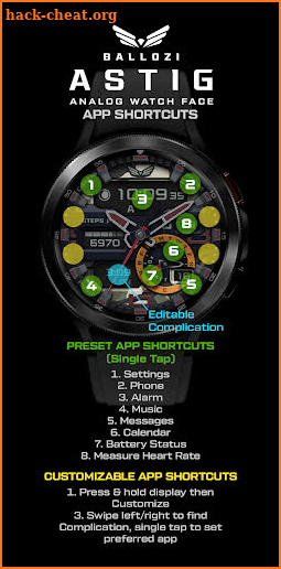 Ballozi Astig Watch Face screenshot