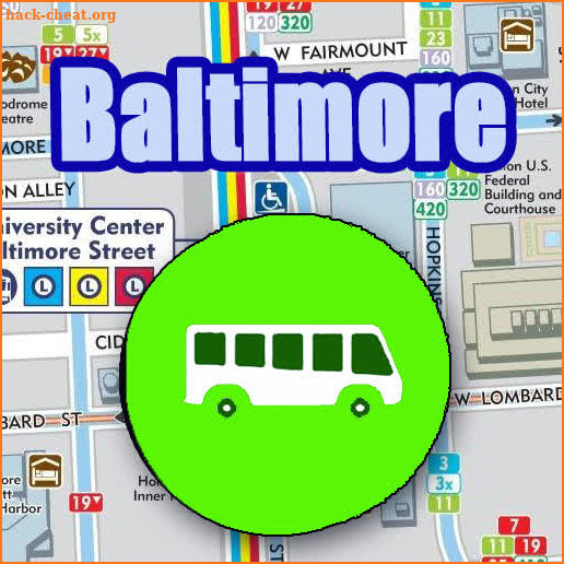 Baltimore Bus Map Offline screenshot