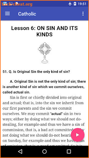 Baltimore Catechism screenshot