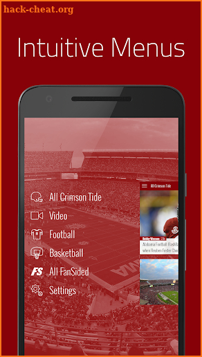 Bama Hammer: Crimson Tide News screenshot