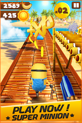 Banana rush : Free Minion 3D Endless game screenshot