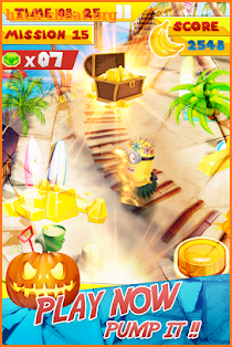 banana super minion:despicable rush 3D game screenshot