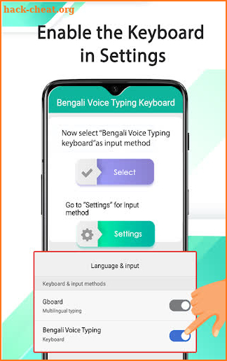 Bangla Voice Keyboard - Bengali Speech Typing screenshot