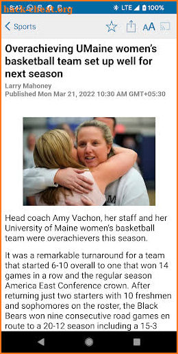 Bangor Daily News screenshot