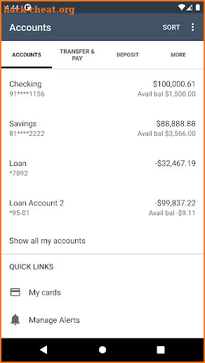 BankFirst goBank screenshot