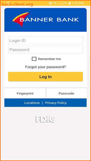 Banner Bank Mobile Banking App screenshot