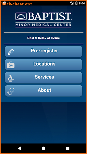 Baptist Minor Med Rest & Relax screenshot