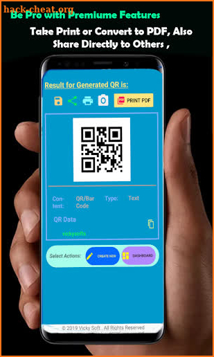 Bar Code Generator & Scanner Pro screenshot