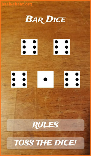 Bar Dice Roller screenshot