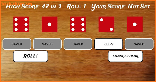 Bar Dice Roller screenshot