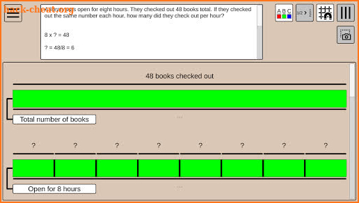 Bar Model Math screenshot