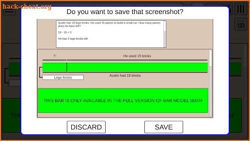 Bar Model Math Lite screenshot