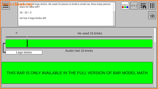 Bar Model Math Lite screenshot