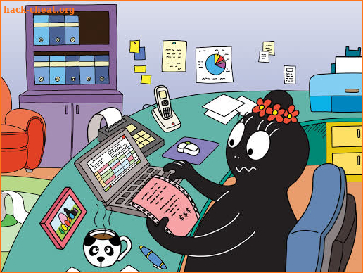 Barbapapa and the computers screenshot