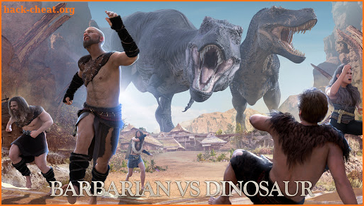 Barbarian Tribe: Dinosaur War screenshot