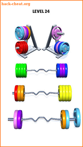 Barbell Sort Puzzle - Color Sort Puzzle screenshot