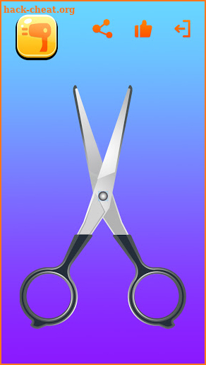 Barber Prank Hair Dryer, Clipper and Scissors screenshot