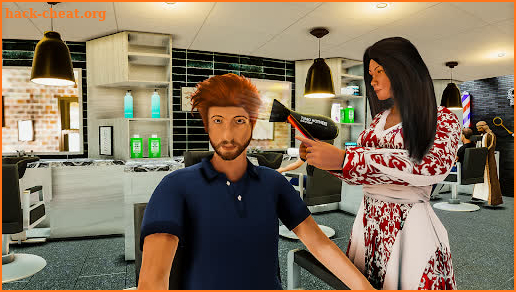 Barber Shop Hair Cut Sim Games screenshot