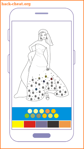 Barbie Coloring Book screenshot