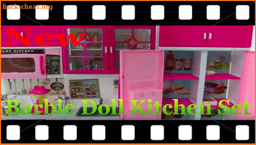 Barbie Doll Kitchen Set Toys Videos screenshot