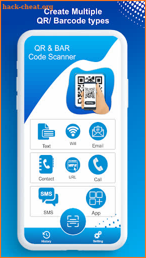 Barcode-QR code Generator & scanner screenshot