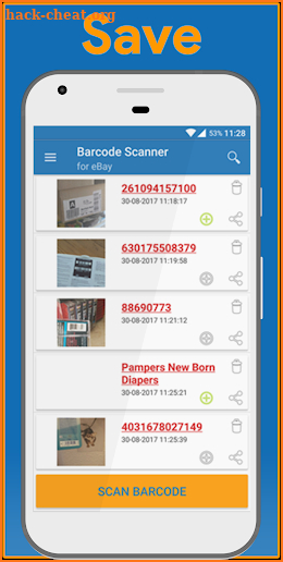 Barcode Scanner For eBay - Compare Prices screenshot