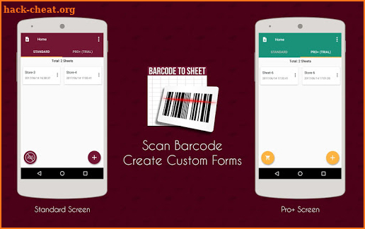 Barcode to Sheet screenshot