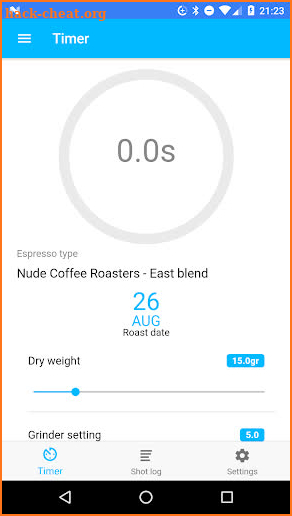 Barista's Log screenshot