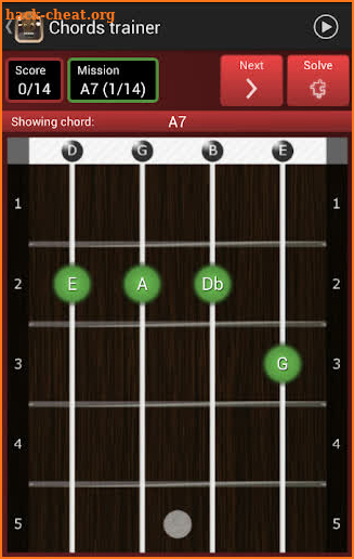 Baritone Ukulele Chords screenshot