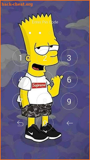 bart supreme lock screen screenshot