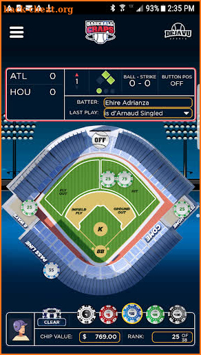 Baseball Craps screenshot