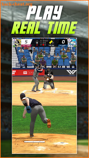 BASEBALL PLAY : Real-time PVP screenshot