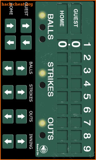 Baseball Scoreboard screenshot