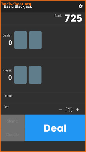 Basic Blackjack screenshot