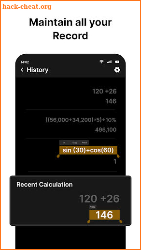 Basic Calculator For Android screenshot