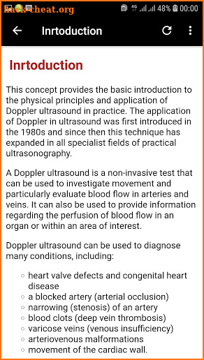 Basic Principles of Doppler Ultrasound screenshot