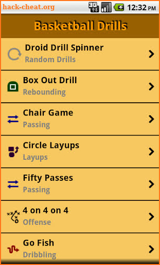 Basketball Coaching Drills screenshot