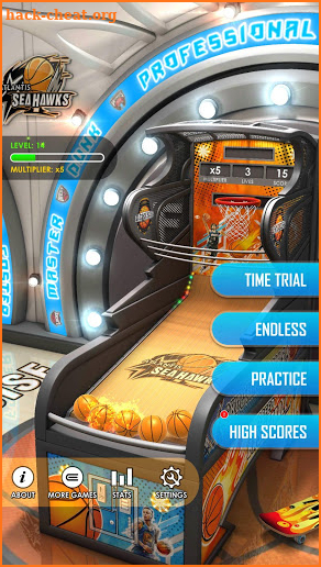 Basketball Flick 3D screenshot