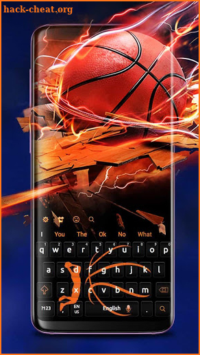 Basketball Keyboard screenshot