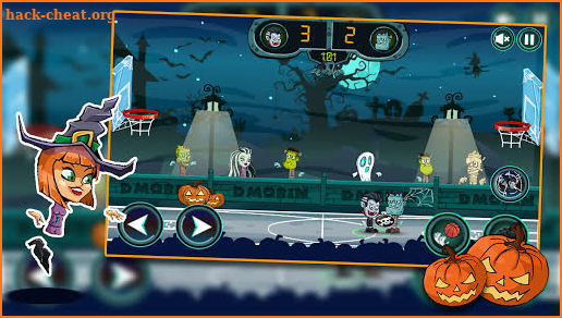 Basketball Legends: Halloween screenshot