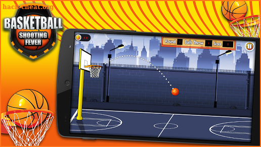 Basketball Shooting Fever: Netball Sports Game screenshot